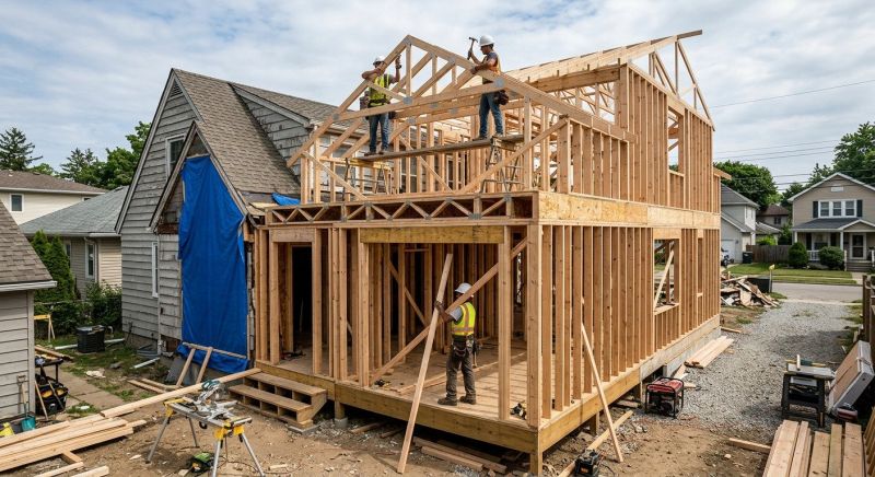 Timber Stud Framing in Conroe, TX